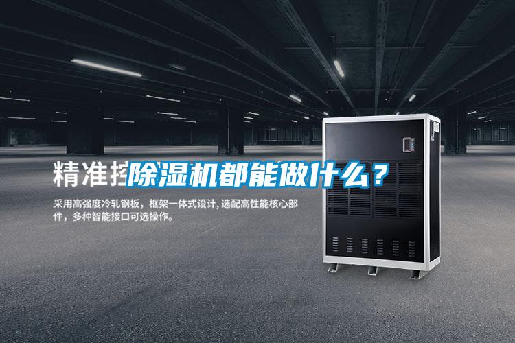 除濕機都能做什么？