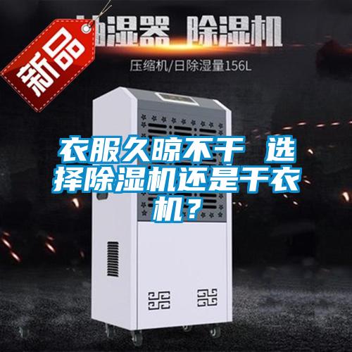 衣服久晾不干 選擇除濕機還是干衣機？