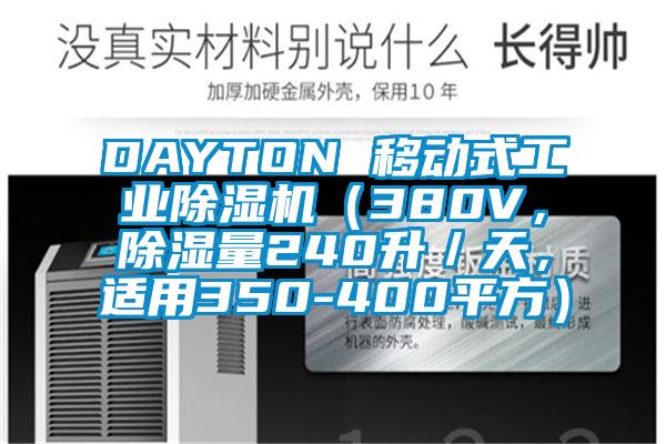 DAYTON 移動(dòng)式工業(yè)除濕機(jī)（380V，除濕量240升／天，適用350-400平方）