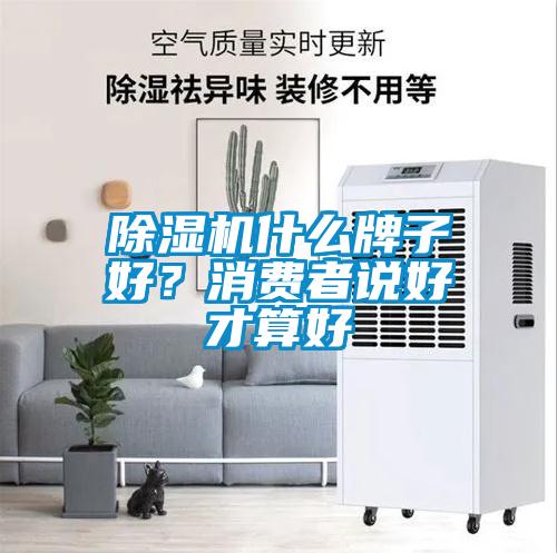 除濕機(jī)什么牌子好？消費(fèi)者說(shuō)好才算好
