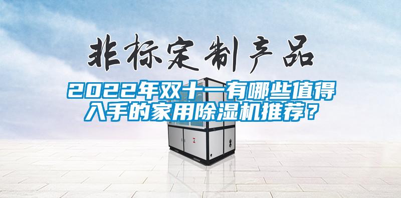 2022年雙十一有哪些值得入手的家用除濕機(jī)推薦？