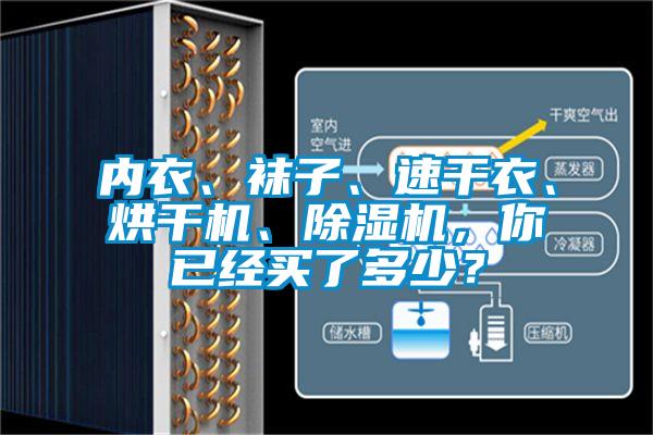 內(nèi)衣、襪子、速干衣、烘干機(jī)、除濕機(jī)，你已經(jīng)買了多少？