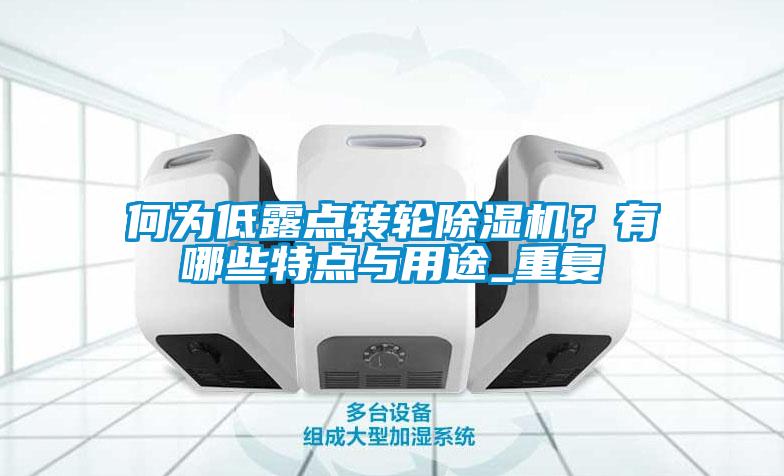 何為低露點(diǎn)轉(zhuǎn)輪除濕機(jī)？有哪些特點(diǎn)與用途_重復(fù)