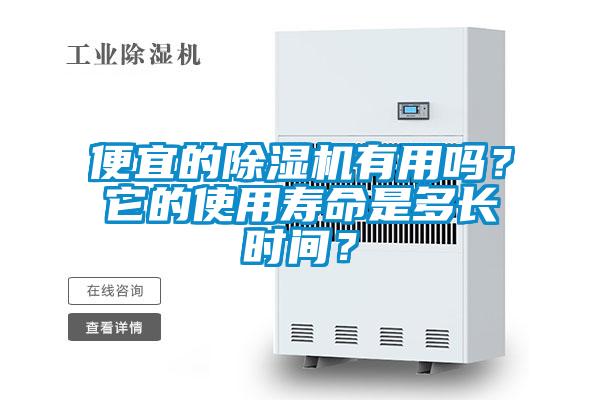 便宜的除濕機有用嗎？它的使用壽命是多長時間？