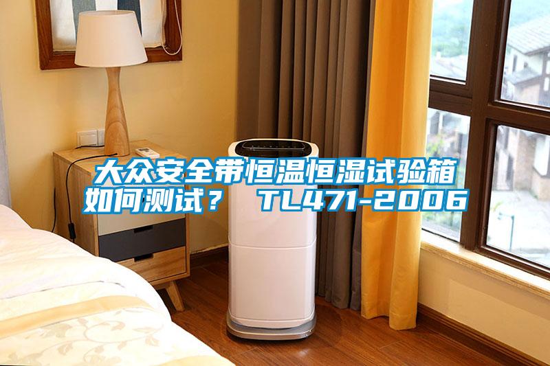 大眾安全帶恒溫恒濕試驗(yàn)箱如何測(cè)試？ TL471-2006