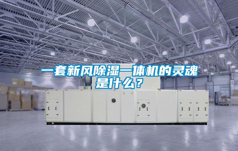 一套新風(fēng)除濕一體機(jī)的靈魂是什么？