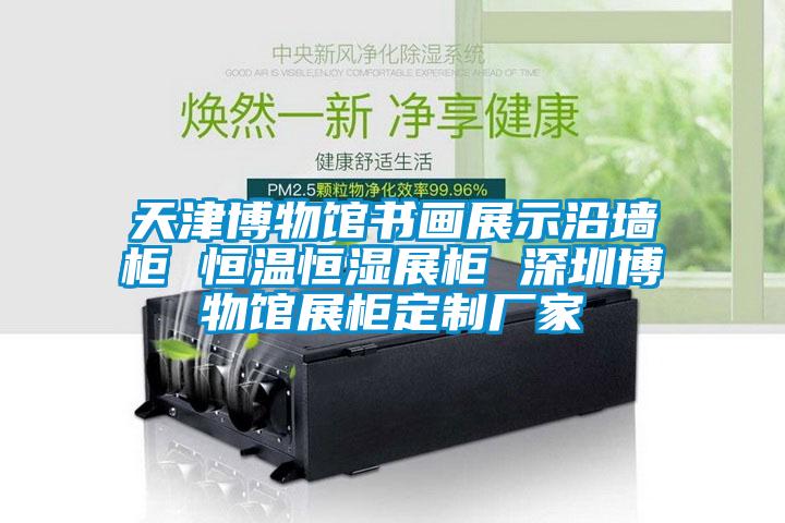 天津博物館書(shū)畫(huà)展示沿墻柜 恒溫恒濕展柜 深圳博物館展柜定制廠家