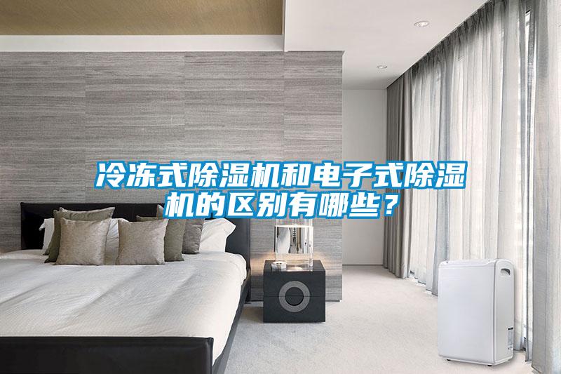 冷凍式除濕機和電子式除濕機的區(qū)別有哪些？