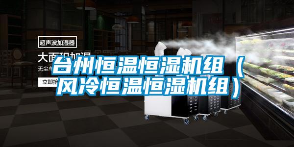 臺州恒溫恒濕機組（風(fēng)冷恒溫恒濕機組）