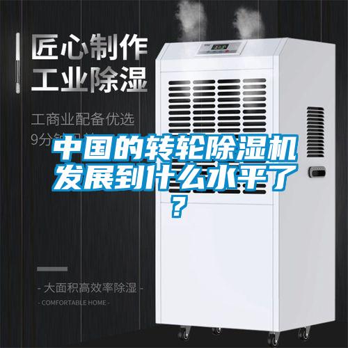 中國的轉輪除濕機發(fā)展到什么水平了？