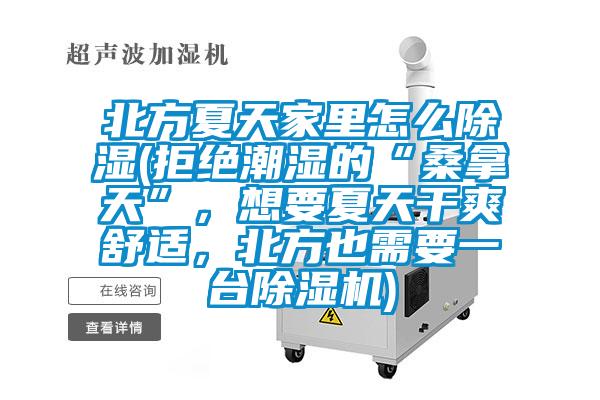 北方夏天家里怎么除濕(拒絕潮濕的“桑拿天”，想要夏天干爽舒適，北方也需要一臺(tái)除濕機(jī))