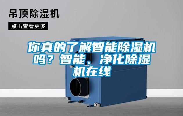 你真的了解智能除濕機(jī)嗎？智能、凈化除濕機(jī)在線