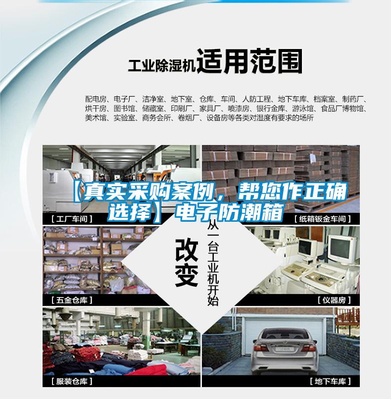【真實(shí)采購(gòu)案例，幫您作正確選擇】電子防潮箱