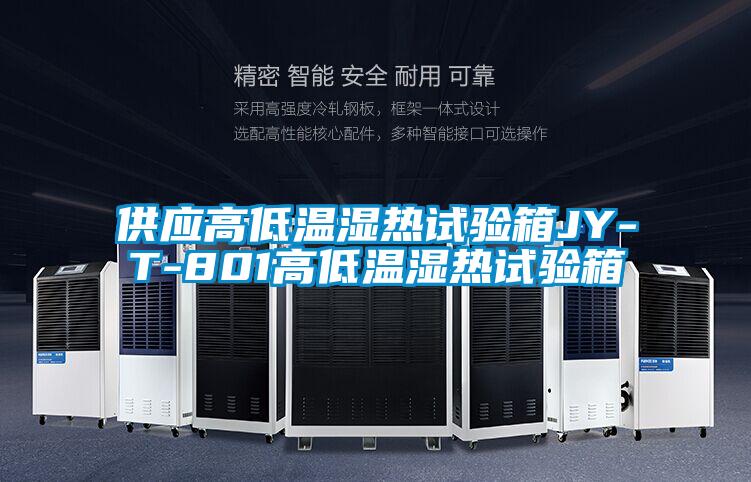 供應(yīng)高低溫濕熱試驗箱JY-T-801高低溫濕熱試驗箱
