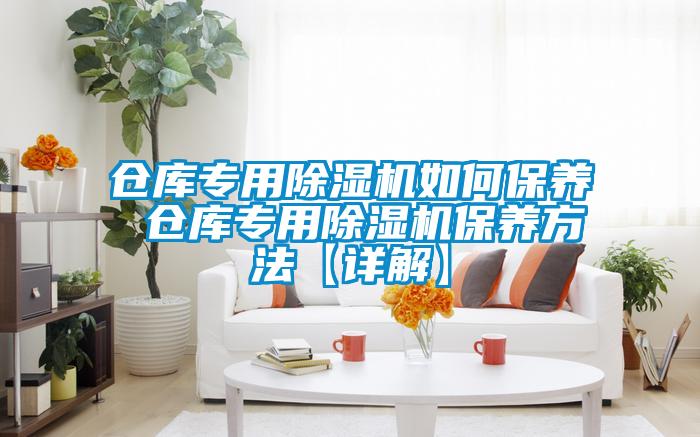倉庫專用除濕機如何保養(yǎng) 倉庫專用除濕機保養(yǎng)方法【詳解】