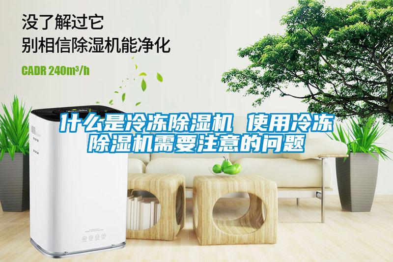 什么是冷凍除濕機(jī) 使用冷凍除濕機(jī)需要注意的問題