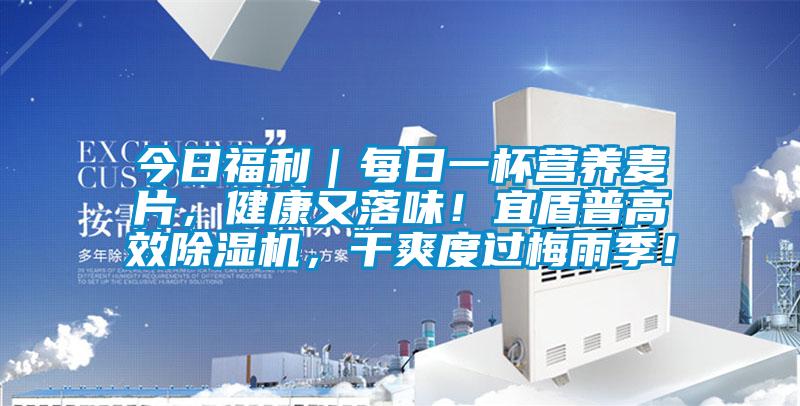 今日福利｜每日一杯營養(yǎng)麥片，健康又落味！宜盾普高效除濕機(jī)，干爽度過梅雨季！