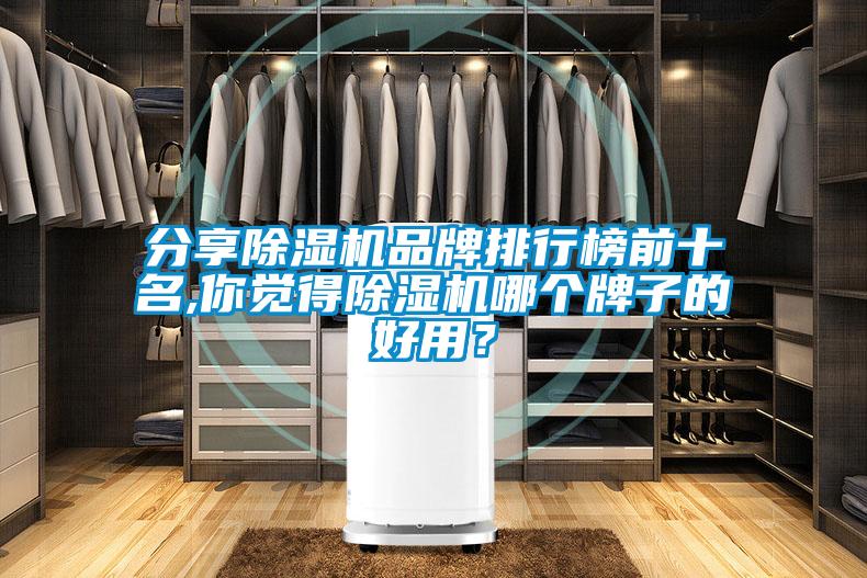 分享除濕機(jī)品牌排行榜前十名,你覺(jué)得除濕機(jī)哪個(gè)牌子的好用？