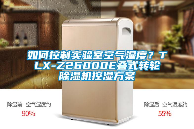 如何控制實驗室空氣濕度？TLX-Z26000E疊式轉(zhuǎn)輪除濕機控濕方案