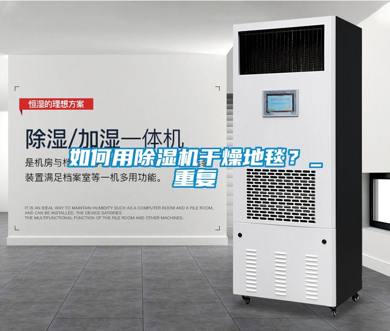 如何用除濕機干燥地毯？_重復(fù)