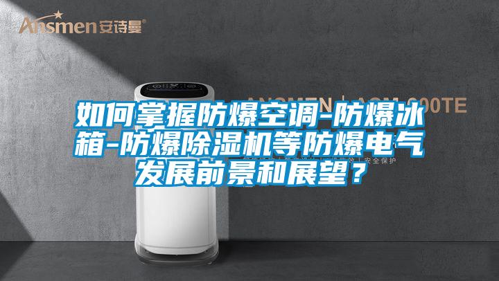 如何掌握防爆空調(diào)-防爆冰箱-防爆除濕機(jī)等防爆電氣發(fā)展前景和展望？