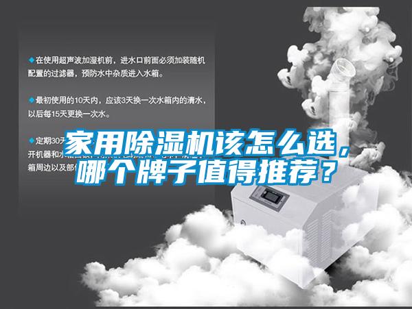 家用除濕機該怎么選，哪個牌子值得推薦？