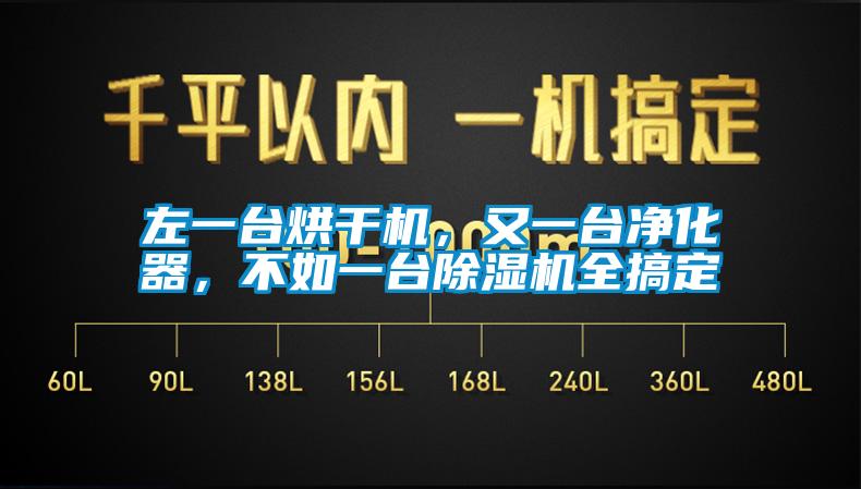 左一臺烘干機，又一臺凈化器，不如一臺除濕機全搞定