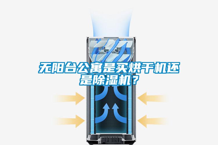 無陽臺公寓是買烘干機還是除濕機？