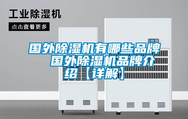 國(guó)外除濕機(jī)有哪些品牌  國(guó)外除濕機(jī)品牌介紹【詳解】