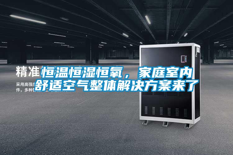 恒溫恒濕恒氧，家庭室內(nèi)舒適空氣整體解決方案來(lái)了