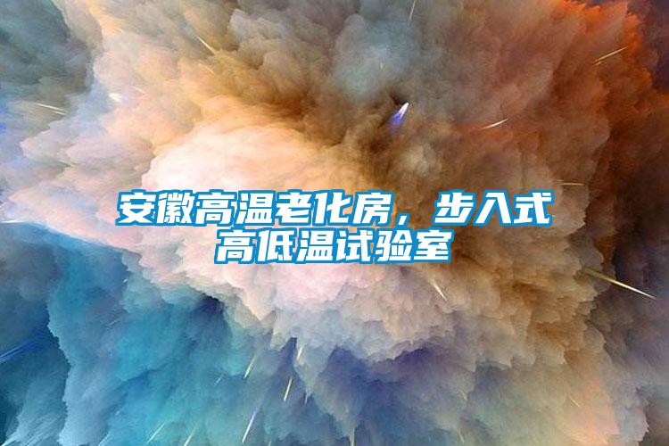 安徽高溫老化房，步入式高低溫試驗室