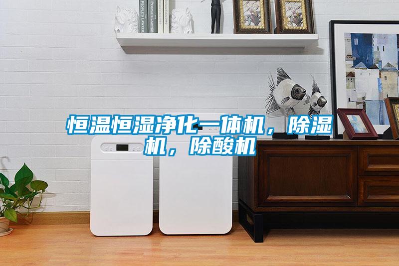 恒溫恒濕凈化一體機(jī)，除濕機(jī)，除酸機(jī)