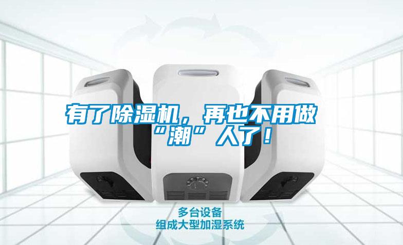 有了除濕機，再也不用做“潮”人了！
