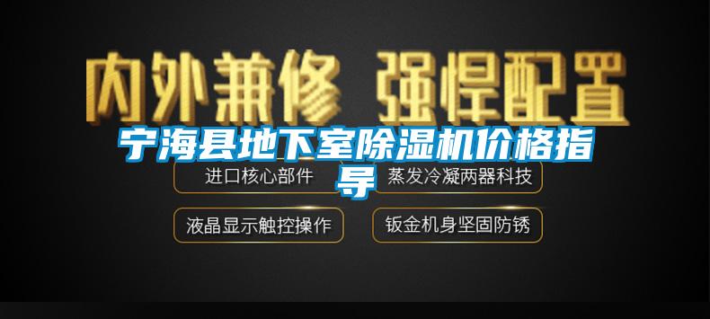 寧?？h地下室除濕機(jī)價格指導(dǎo)