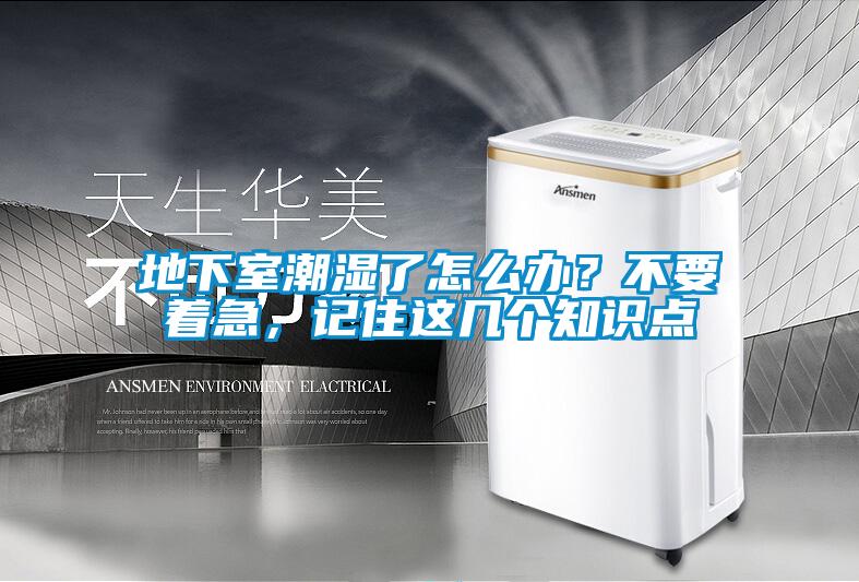 地下室潮濕了怎么辦？不要著急，記住這幾個知識點