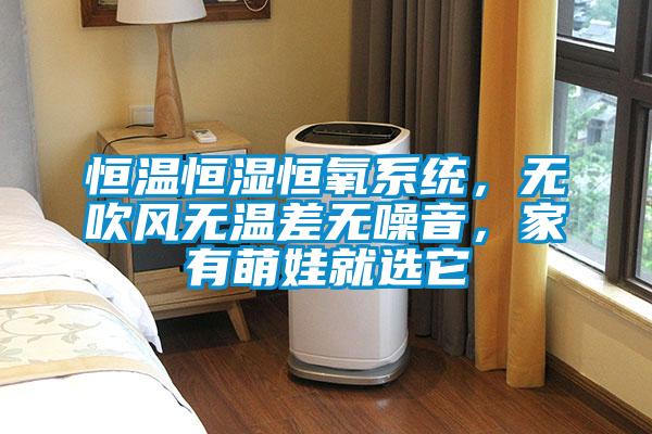 恒溫恒濕恒氧系統(tǒng)，無吹風(fēng)無溫差無噪音，家有萌娃就選它