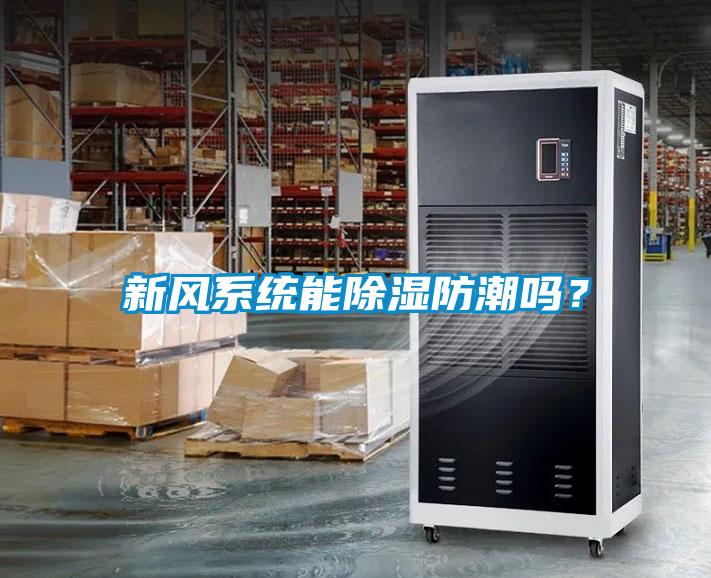新風(fēng)系統(tǒng)能除濕防潮嗎？