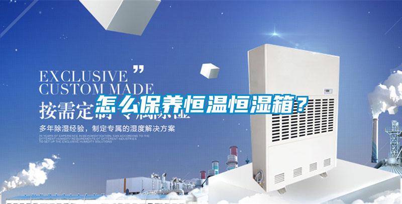 怎么保養(yǎng)恒溫恒濕箱？