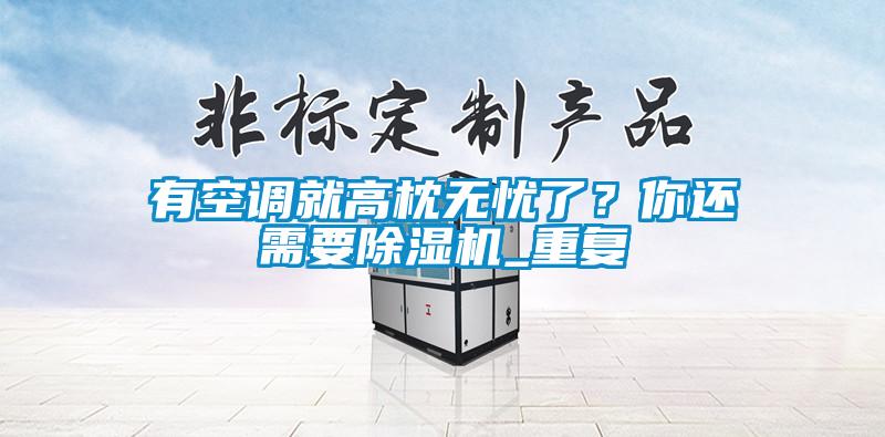 有空調(diào)就高枕無憂了？你還需要除濕機_重復(fù)