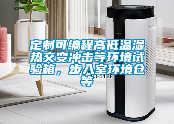 定制可編程高低溫濕熱交變沖擊等環(huán)境試驗(yàn)箱，步入室環(huán)境倉(cāng)等