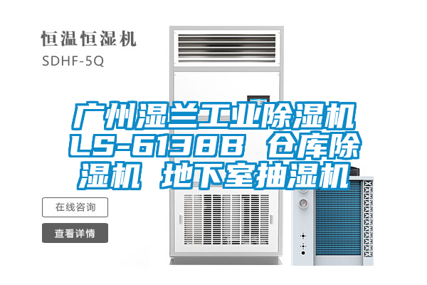 廣州濕蘭工業(yè)除濕機LS-6138B 倉庫除濕機 地下室抽濕機