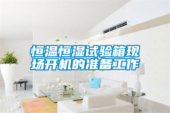 恒溫恒濕試驗(yàn)箱現(xiàn)場開機(jī)的準(zhǔn)備工作