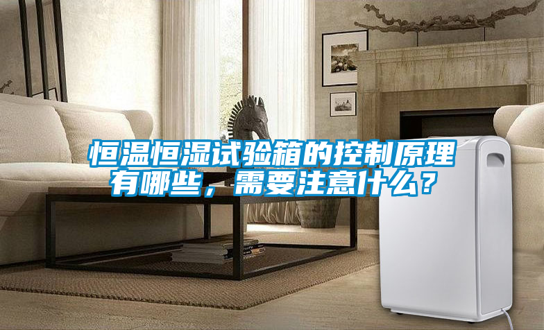 恒溫恒濕試驗箱的控制原理有哪些，需要注意什么？