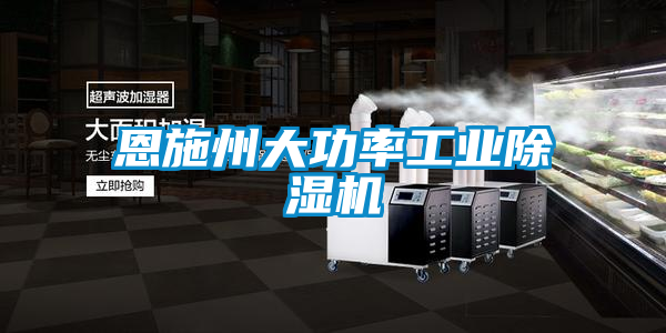 恩施州大功率工業(yè)除濕機(jī)