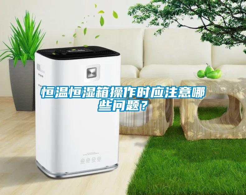 恒溫恒濕箱操作時應(yīng)注意哪些問題？