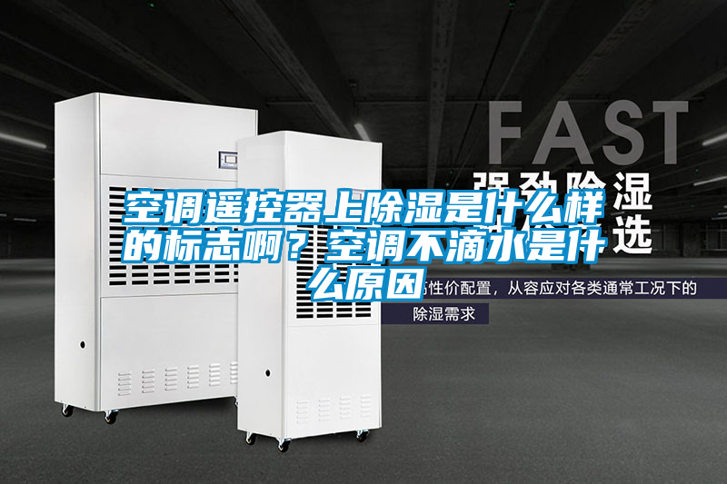 空調(diào)遙控器上除濕是什么樣的標(biāo)志?。靠照{(diào)不滴水是什么原因