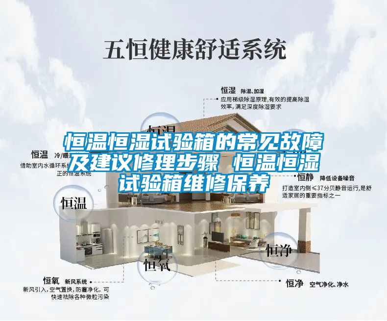 恒溫恒濕試驗(yàn)箱的常見故障及建議修理步驟 恒溫恒濕試驗(yàn)箱維修保養(yǎng)