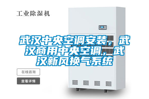 武漢中央空調(diào)安裝，武漢商用中央空調(diào)，武漢新風(fēng)換氣系統(tǒng)