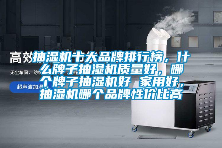 抽濕機(jī)十大品牌排行榜，什么牌子抽濕機(jī)質(zhì)量好，哪個(gè)牌子抽濕機(jī)好 家用好，抽濕機(jī)哪個(gè)品牌性價(jià)比高