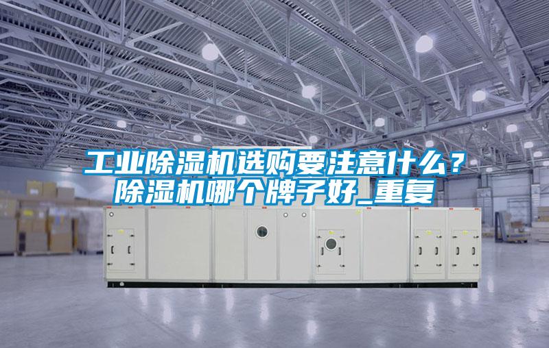 工業(yè)除濕機(jī)選購(gòu)要注意什么？除濕機(jī)哪個(gè)牌子好_重復(fù)